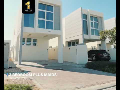 Today, we’re showcasing an exclusive 3-bedroom + maid’s townhouse that’s perfect for families seeking luxury, comfort, and modern living.

🔑 Property Highlights:
🏡 Built-Up Area: 1,814 sqft
🌳 Plot Area: 1,881 sqft
💰 Selling Price: AED 2.2M
💵 Flexible payment options available: Cash or Mortgage

With its elegant design and prime location, this standalone townhouse offers an unbeatable lifestyle. 