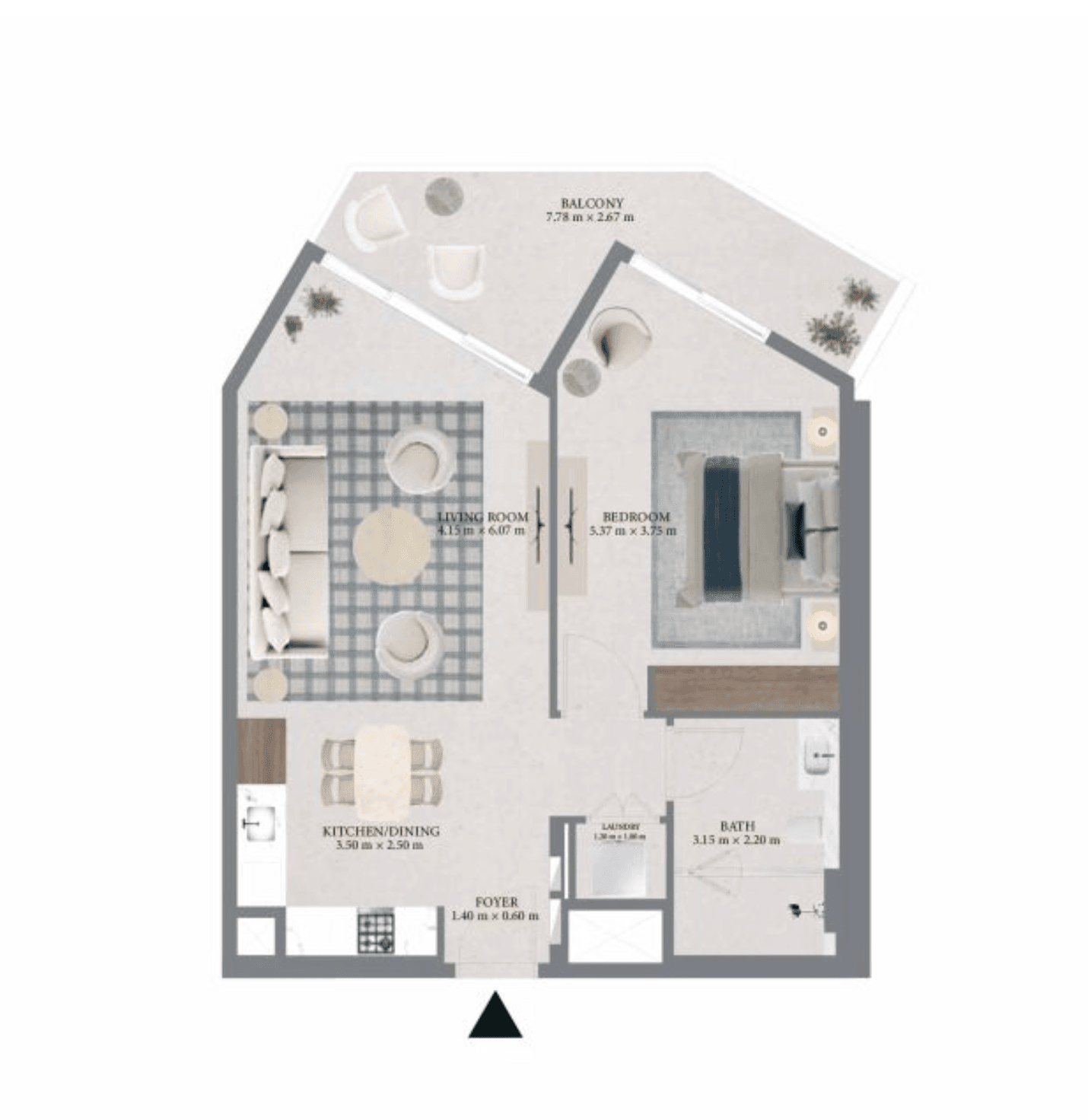 1-BR Apartments