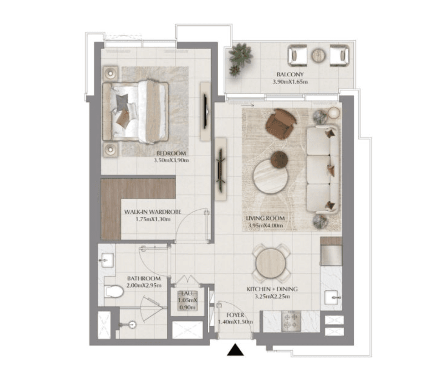 1 Bedroom Apartments