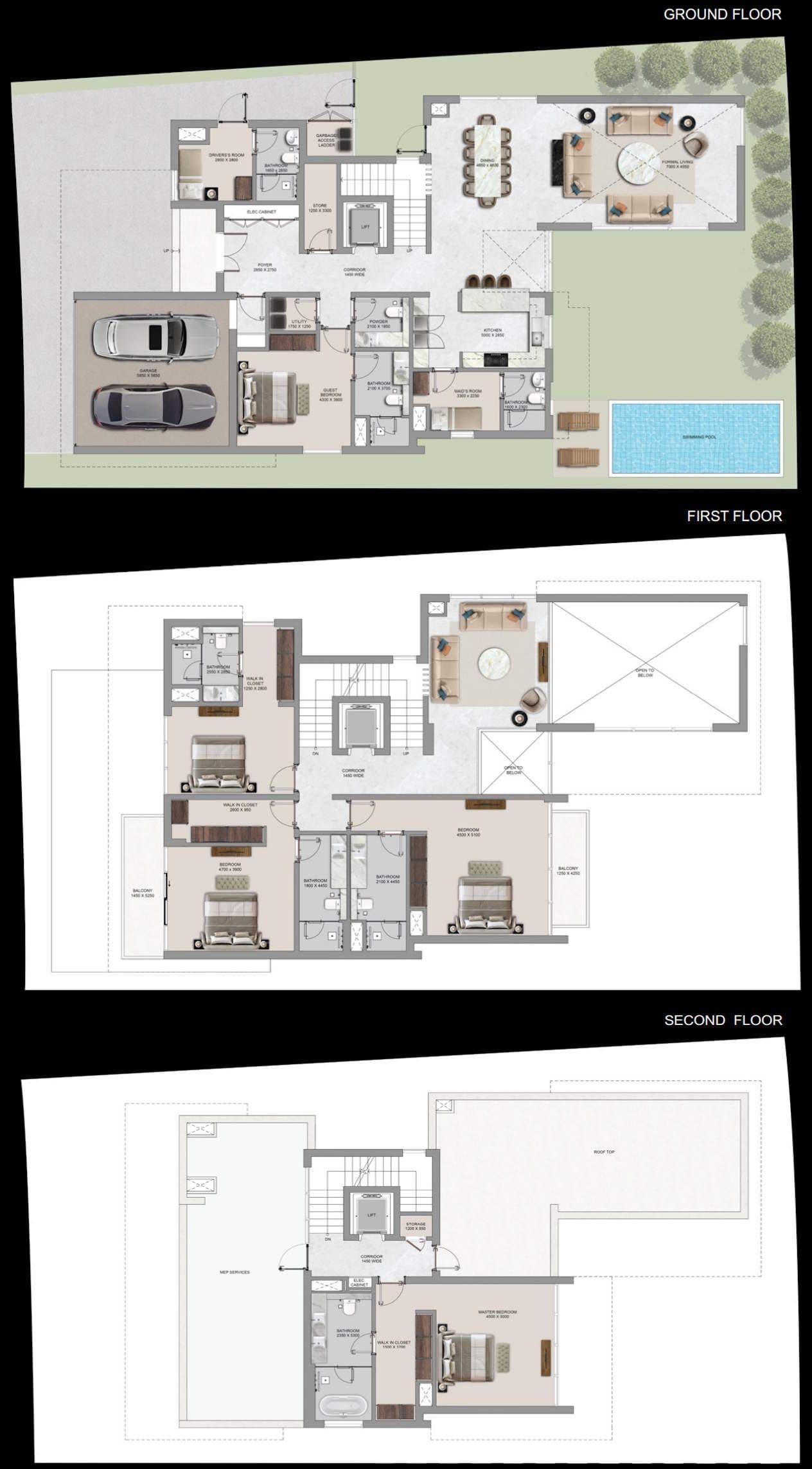 5 Bed Villa